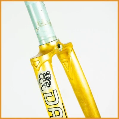 COLUMBUS VINTAGE STEEL FORK 1" ROAD BIKE 700C 28 THREADED BICYCLE CAMPAGNOLO OLD - Immagine 1 di 4