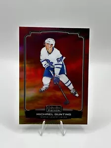 22-23 2022-23 OPC Platinum Michael Bunting SUNSET #5 Maple Leafs - Picture 1 of 2