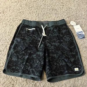 NWT Men’s Vuori Clothing Banks 7.5” Black Zion Shorts (Size: Small) - Picture 1 of 4