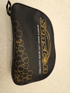 Paletas de tenis de mesa profesionales Senston (2) y 2 pelotas en estuche gris oscuro - Imagen 1 de 6