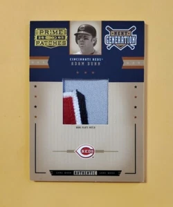 2005 Prime Patches Name Plate /29 Adam Dunn #NG-4 SSP Next Generation Patch Jsy - Picture 1 of 5