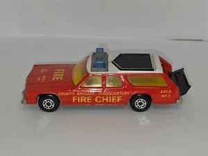 MATCHBOX SUPER KINGS K-67 DODGE MONACO FIRE CHIEF - Picture 1 of 6