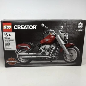 NEU versiegelt LEGO Creator Expert Harley Davidson Fat Boy Motorrad 10269 nicht mehr im Handel erhältlich - Bild 1 von 4