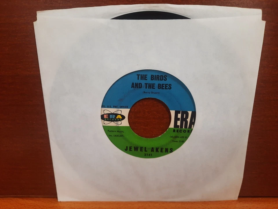 45 / Jewel Akens / 1964 / The Birds And The Bees / Tic Tac Toe Foto 1 de 1