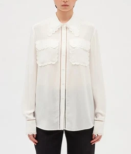 Claudie Pierlot Women's Shirt Size 34 FR / XS Collared CFPCM00348 - Picture 1 of 9