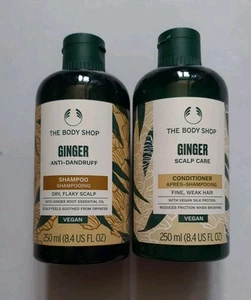 The Body Shop Ginger Anti Dandruff Shampoo Conditioner 250ml Set - Picture 1 of 1