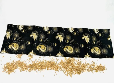 KOERNISSIMO 7 Kammer Dinkelkissen Harry Potter Stoff Körnerkissen Wärmekissen Dinkel