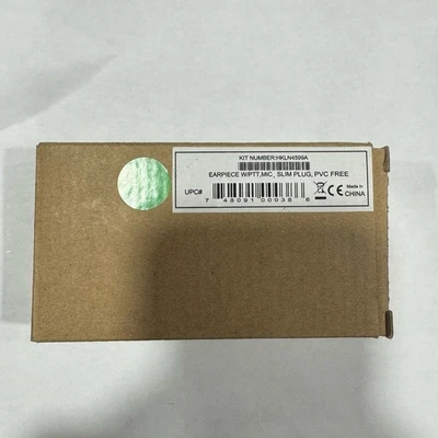 Motorola HKLN4599A Earpiece with In-line Microphone and Push-To-Talk - Image 1 of 4