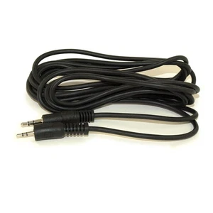 10ft 2.5mm to 3.5mm Mini Stereo TRS Plug Male/Male Cable Black - Picture 1 of 3