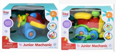 Itsy Tots Junior Mechanic Locomotive and Plane Combination - Image 1 of 3