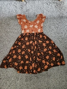 Dot Dot Smile Halloween Ghost Empire Dress 12/14 - Picture 1 of 1