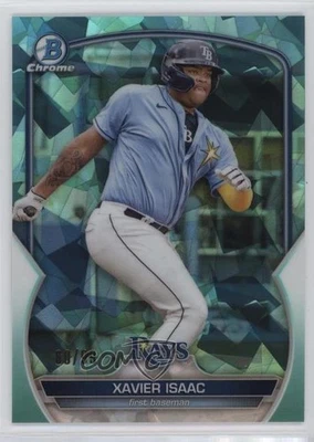 2023 Bowman Chrome Sapphire Edition Prospects Aqua /99 Xavier Isaac #BCP-157 - Image 1 of 2
