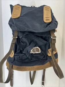 Zaino The North Face vintage usato in ottime condizioni telaio interno escursionismo made in USA marrone Lbl - Foto 1 di 5