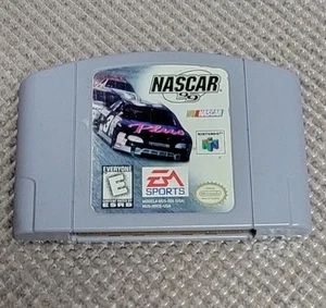 N64 NASCAR 99 Nintendo 64 Game Cartridge Only Authentic Tested on VIDEO - Picture 1 of 10