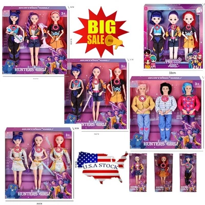 2026 Cosplay Kpop Cazadores de Demonios Muñecas Conjunto Movible Figura Coleccionable 1/3 PIEZAS Foto 1 de 4