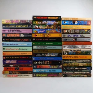 Piers Anthony - 45 Book Lot - Vintage Mass Market Paperbacks, Fantasy - Imagen 1 de 4