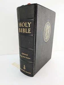 Holy Bible Rembrandt Edition Authorized King James Version 1950's Abradale Press - Picture 1 of 14