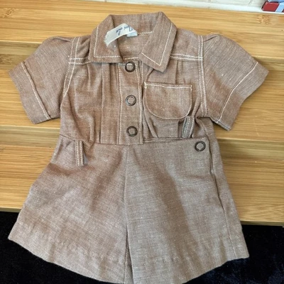 VESTIDO BROWNIE MUÑECA TERRIE LEE ETIQUETADO VINTAGE AÑOS 50” Foto 1 de 3