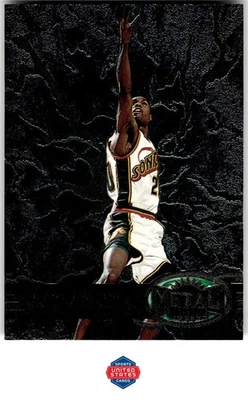 1997-98 Metal Universe #63 Gary Payton - Image 1 of 2