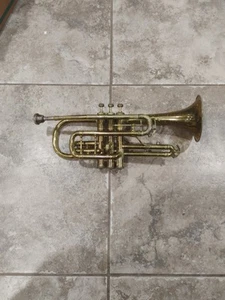 BuescherCornet Serial #17579- 1913-Brass w/ Mouthpiece No Case as is condition - Picture 1 of 20