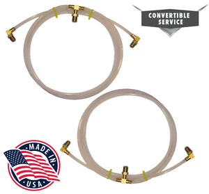 1963 1964 Chevy Impala Convertible Top Hose Set - Picture 1 of 2