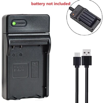 USB Battery charger for Nikon EN-EL14a D3100 D3200 D3300 D3400 D5100 D5200 D5300 - Image 1 of 4