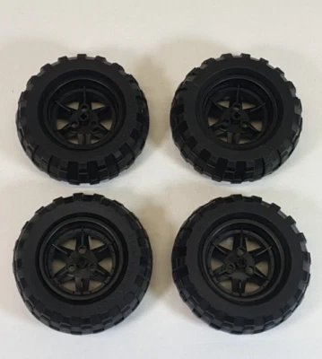 Lego® Technic Balloon Offroad Reifen Räder 94.8x44R 54120 / Felgen Technik 9398 - Bild 1 von 2