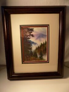 Small Robert A Tino Signed and Framed Print 4"x6" framed to 10"x12"