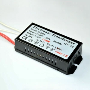 160W Electronic Transformer AC 110V to 12V for G4/G5.3 Halogen Lamp Power Module - Picture 1 of 3