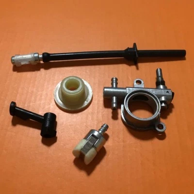 Pompe à Huile Durites Crepine Pignon Kit pour Tronconneuse Chinoise 2500 25cc - Photo 1/4