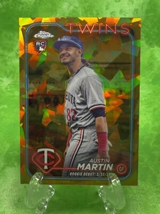 Austin Martin RC /50 Gold - 2024 Topps Chrome Update Sapphire #USCS114 Twins - Picture 1 of 11