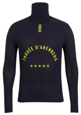 Rapha PRO TEAM Long Sleeve Thermal Base Layer Dark Navy BNWT Size M - Image 1 of 4