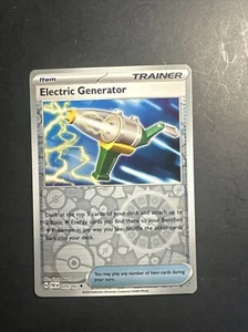 2024 Pokémon Paldean Fates Reverse Holo Foil Trainer Item Electric Generator 79 - Picture 1 of 2