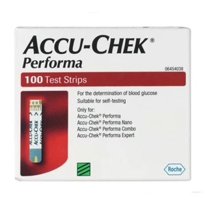 Accu-Chek Performa Blood Glucose Test Strips 100 Tests AccuChek Accucheck - Bild 1 von 2