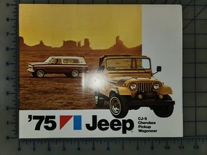 Jeep 1975 folleto original - Imagen 1 de 1