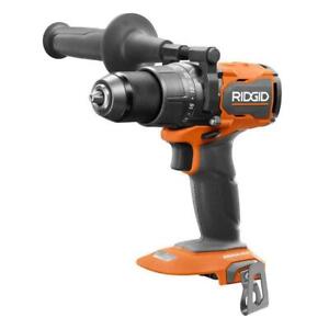 Ridgid R86115 18V Li-Ion 1/2" Cordless Hammer Drill Driver With Auxiliary Handle