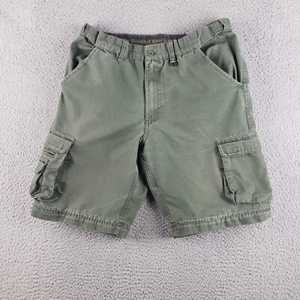 Boy Scouts Of America Shorts Youth 18 Green Convertible Zip Off Uniform Canvas - Picture 1 of 9