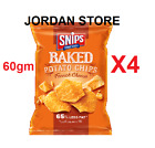 Snips Chips De Fromage Cuit 60 Gm X 4 Pack Halal 