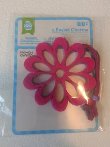 Dije de cesta de Pascua con flores - Nuevo envío gratuito - Imagen 1 de 1