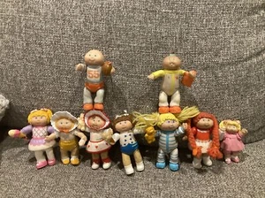 Lotto Figurine Cabbage Patch Bambini Poseable PVC (9) (1984) - Foto 1 di 18