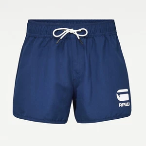 Mens G-Star Raw Carnic Swimshort | Quick-Drying | Beach | Trunk | Imperial Blue - Picture 1 of 4