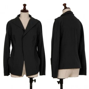 Yohji Yamamoto NOIR Wool Stand Collar Jacket Size 1(K-123682) - Picture 1 of 12