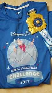 Disneyland Paris Run Disney Medaille 31K Bibbidi Bibbidi Boo + T-Shirt Gr. M - Bild 1 von 2