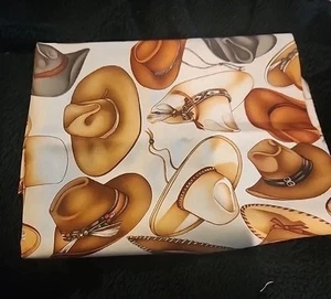Vintage Alexander Henry Collection Cowboys Cotton Fabric 1997/2009 Yard/ Plus - Picture 1 of 8
