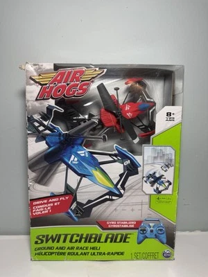 Air Hogs RC Helicopter SWITCHBLADE Red R/C Car Free Shipping New Free Shipping - Image 1 of 4