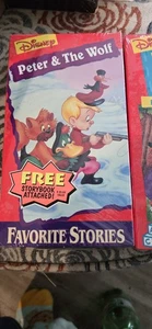 Walt Disneys Lieblingsgeschichten Peter und der Wolf VHS kostenloser Versand versiegelt!!! - Bild 1 von 2