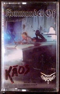 Wendy O. Williams – Kommander Of Kaos CASSETTE PLASMATICS PUNK SEALED OOP - Picture 1 of 2
