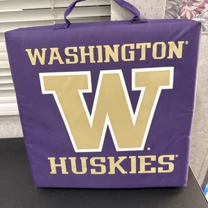 University Washington Huskies Football Seat Cushion Stadium Bleacher 14X14”sq. - Picture 1 of 5