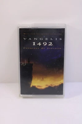 Cinta de casete Vangelis 1492 Conquest Of Paradise banda sonora original Foto 1 de 4
