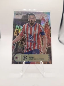 Koke - Final Destination Atletico Madrid Topps Chrome UCC 24/25 - Imagen 1 de 2